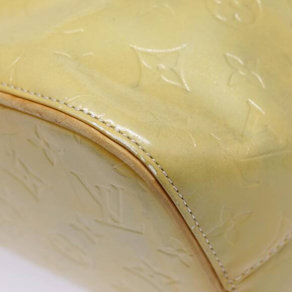 LOUIS VUITTON Monogram Vernis Houston Hand Bag Gris M91053 - Picture 15 of 16